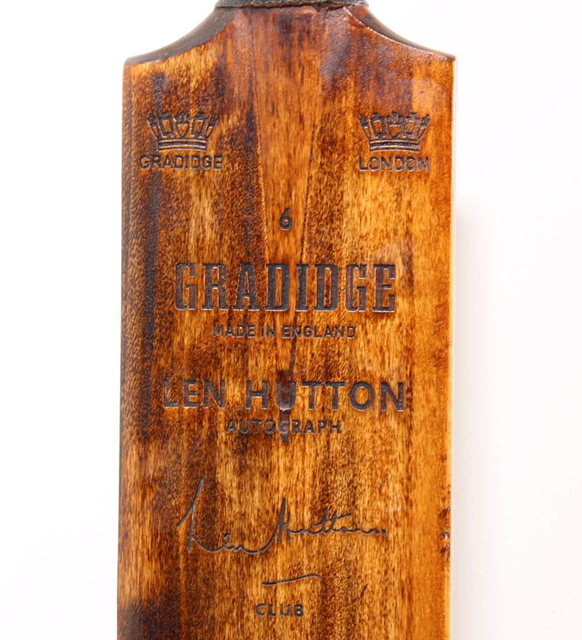 Len Hutton Cricket bat