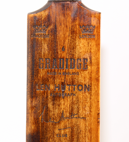 Len Hutton Cricket bat
