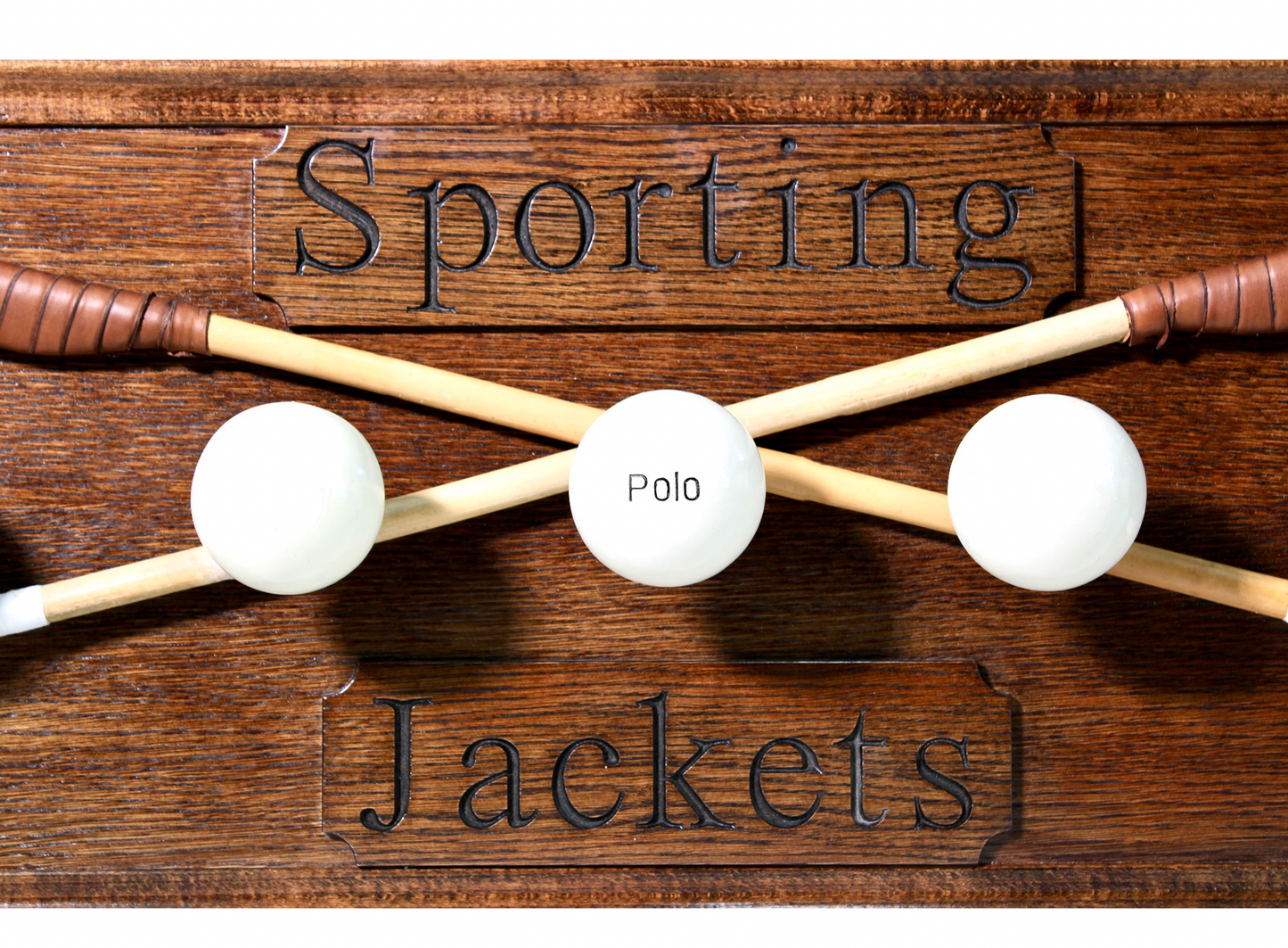 polo sporting jacket hanger