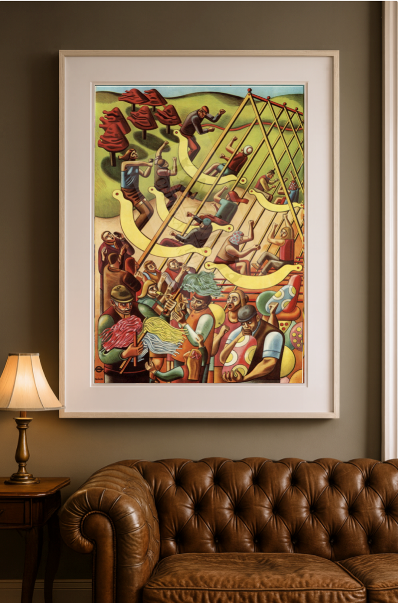 Vintage Carnival Poster - A1