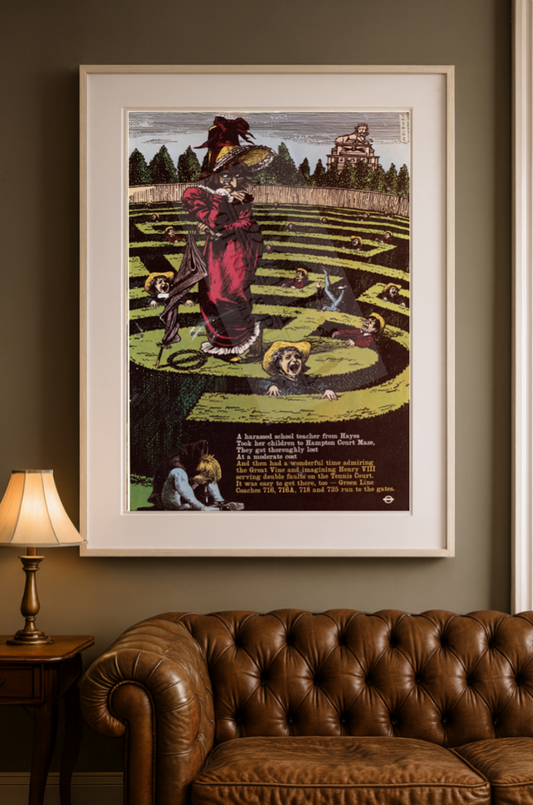 Vintage London Travel Poster