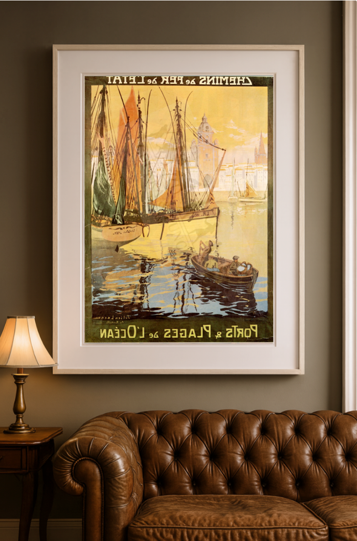 Vintage French Travel Poster