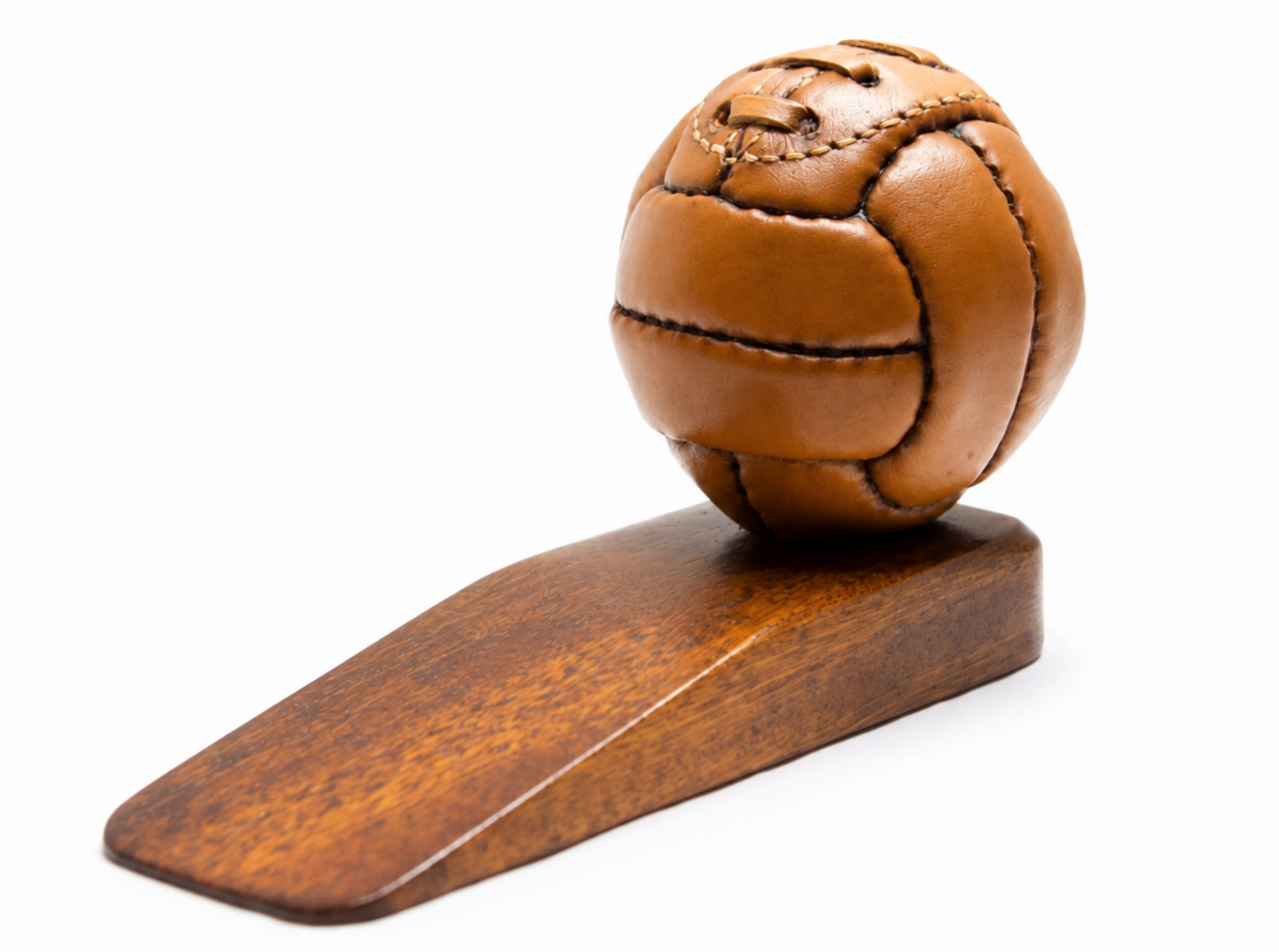 THE  MATCH BALL LEATHER DOOR STOP
