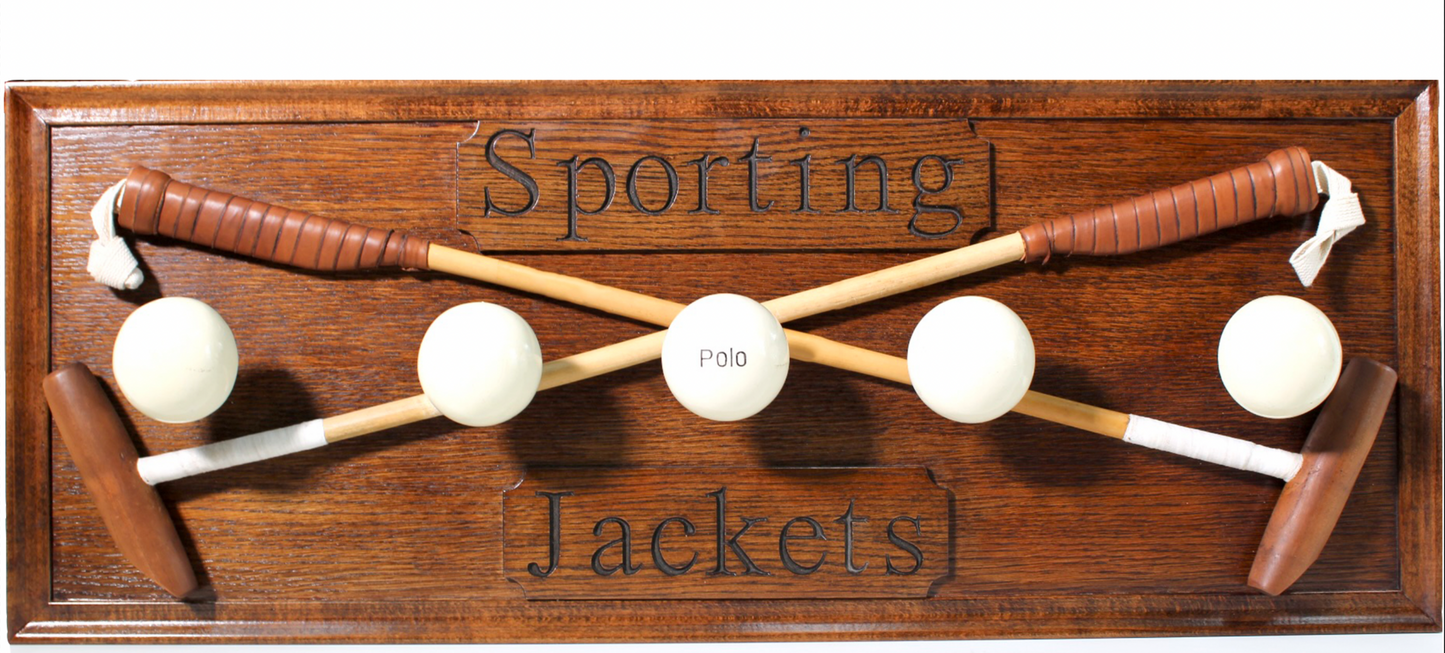 polo sporting jacket hanger